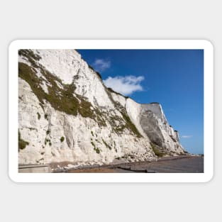 White cliffs of Dover. Sticker